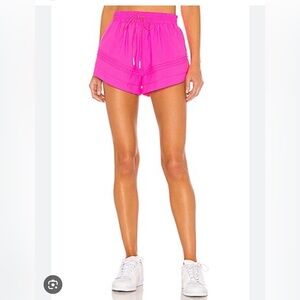 Free People Check It Out Short in Pink